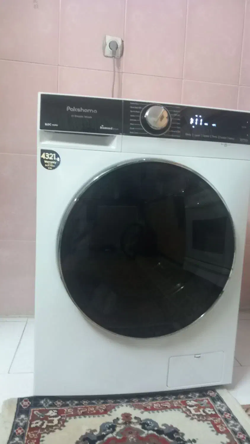 ماشین لباسشویی پاکشوما|ماشین لباسشویی و خشککن لباس|قم, کیوانفر|دیوار