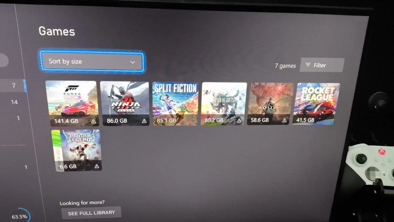 Xbox سری ایکس|کنسول، بازی ویدئویی و آنلاین|اندیشه, اندیشه فاز ۱|دیوار