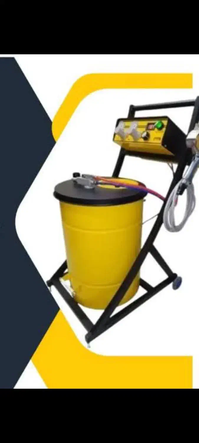 دستگاه پاشش رنگ پودری|ماشین‌آلات صنعتی|گرمدره, |دیوار