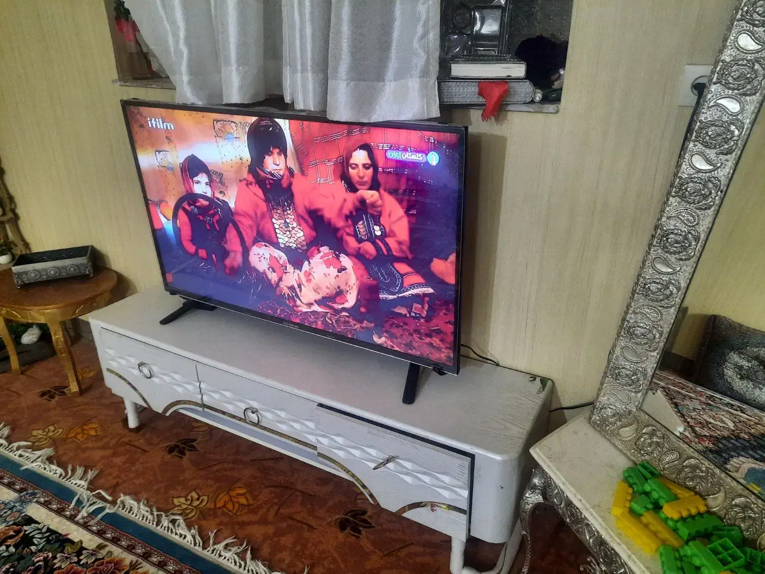 تلویزیون 49 اینچ ایکس ویژن|تلویزیون و پروژکتور|یزد, |دیوار