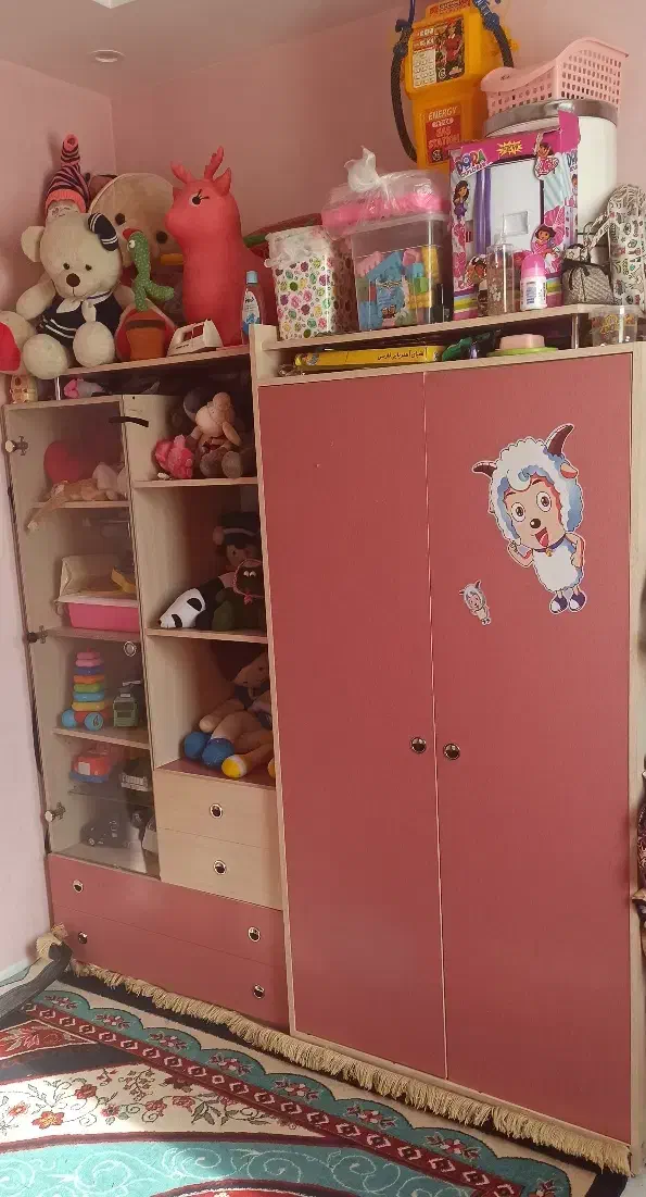 کمد و ویترین کودک|جاکفشی، کمد، دراور|بروجن, |دیوار