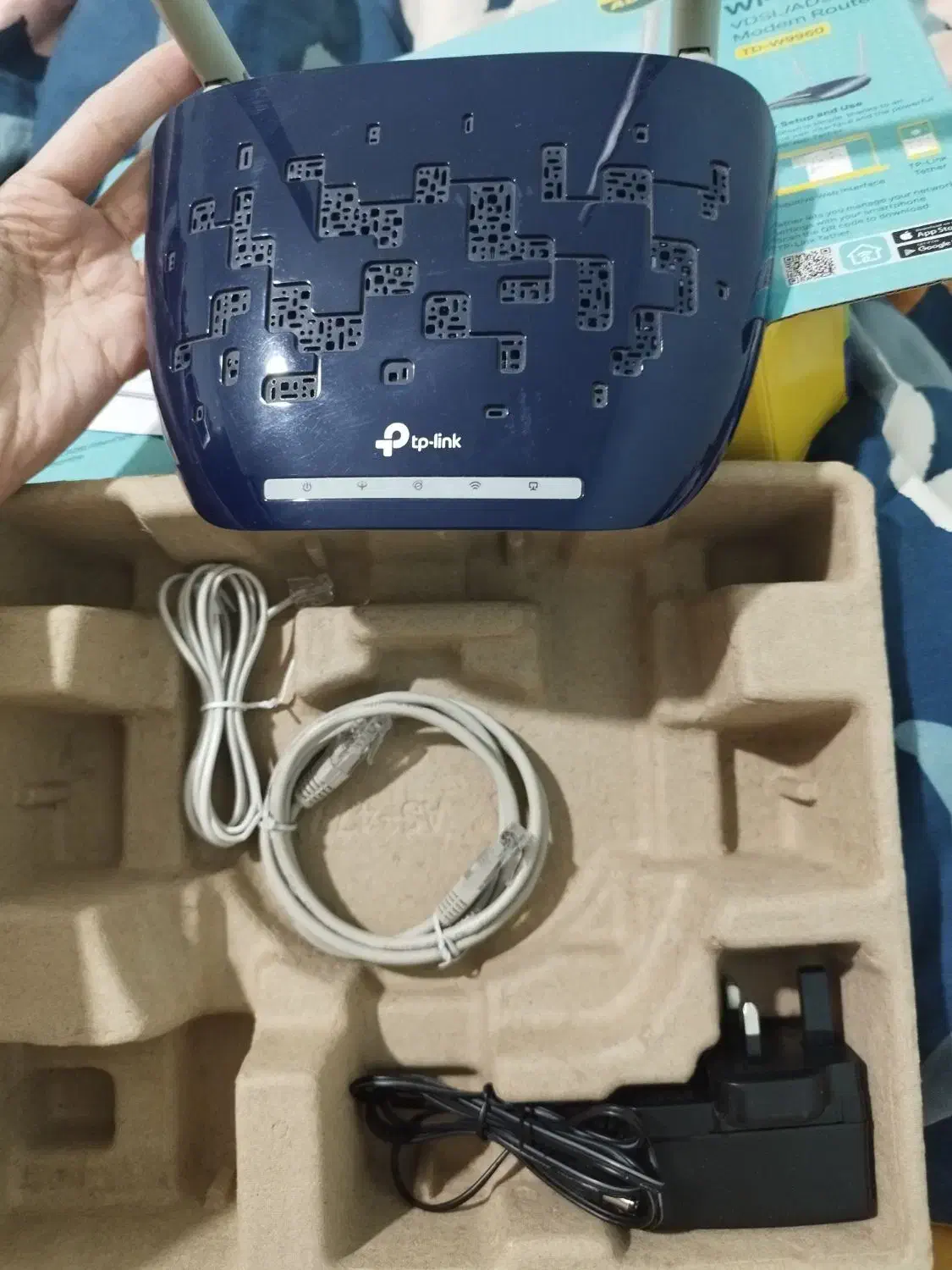 مودم tp-link adsl/vdsl مدل TD-W9960|مودم و تجهیزات شبکه|رشت, منظریه|دیوار