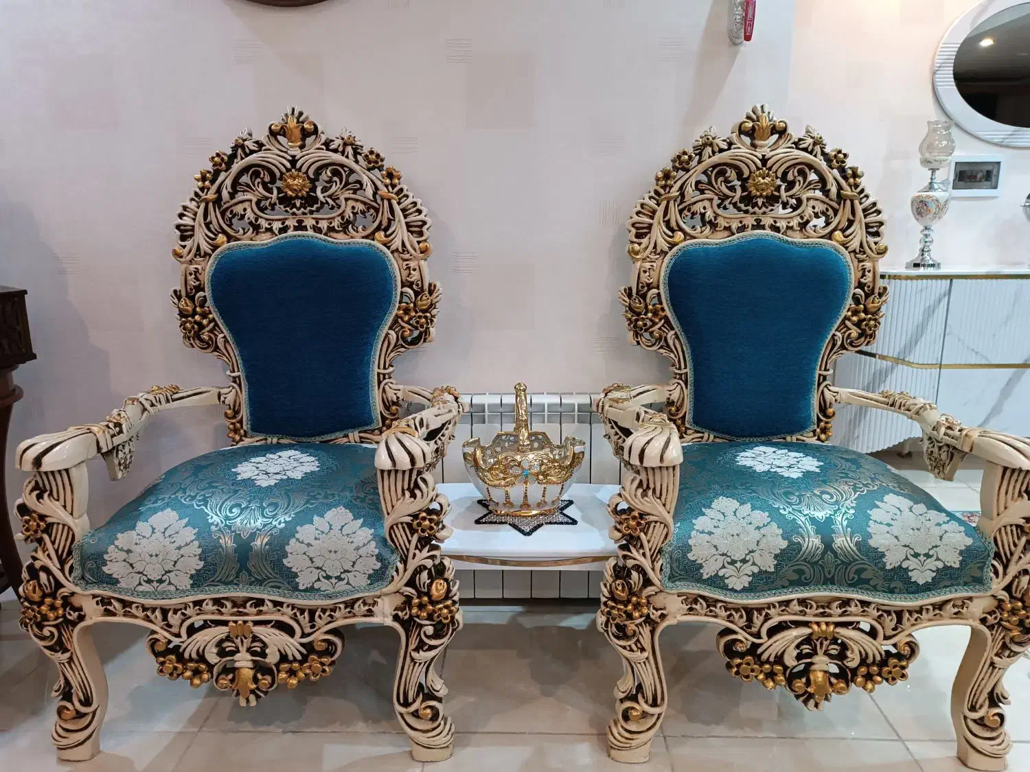 مبل سلطنتی|مبلمان خانگی و میز عسلی|ورامین, ورامین|دیوار