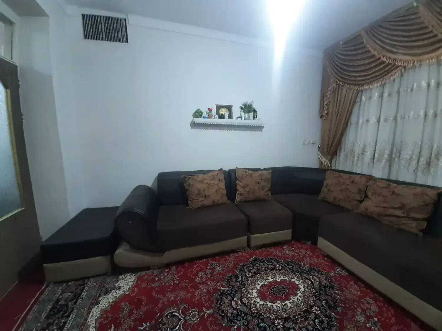 مبل ۷ نفره L ویک جلو مبلی از جنس خودش|مبلمان خانگی و میز عسلی|شاهرود, |دیوار