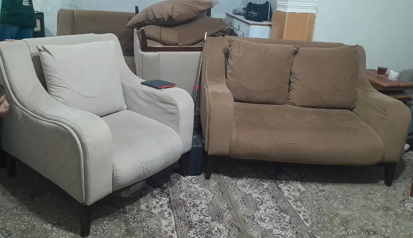 مبل ۷نفر قیمت ۳۵۰۰|مبلمان خانگی و میز عسلی|محمدشهر, محمدشهر|دیوار