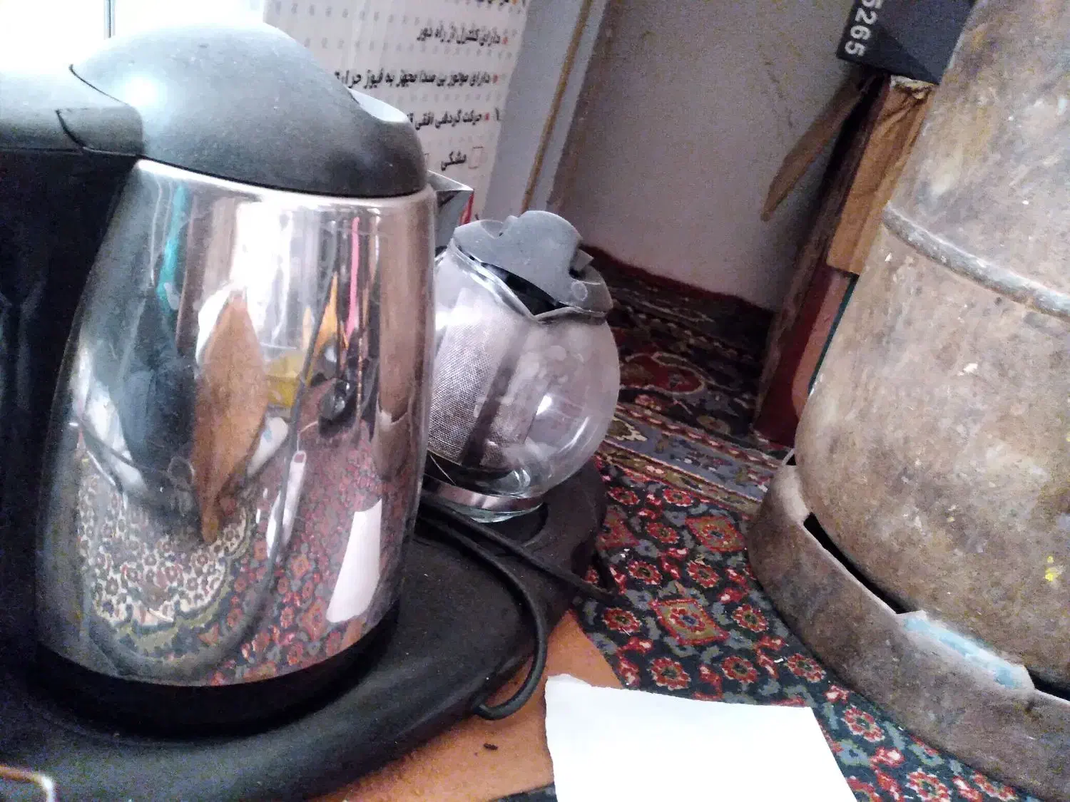 چای ساز وقوری سبزی خوردکن|روفرشی|زاهدان, |دیوار