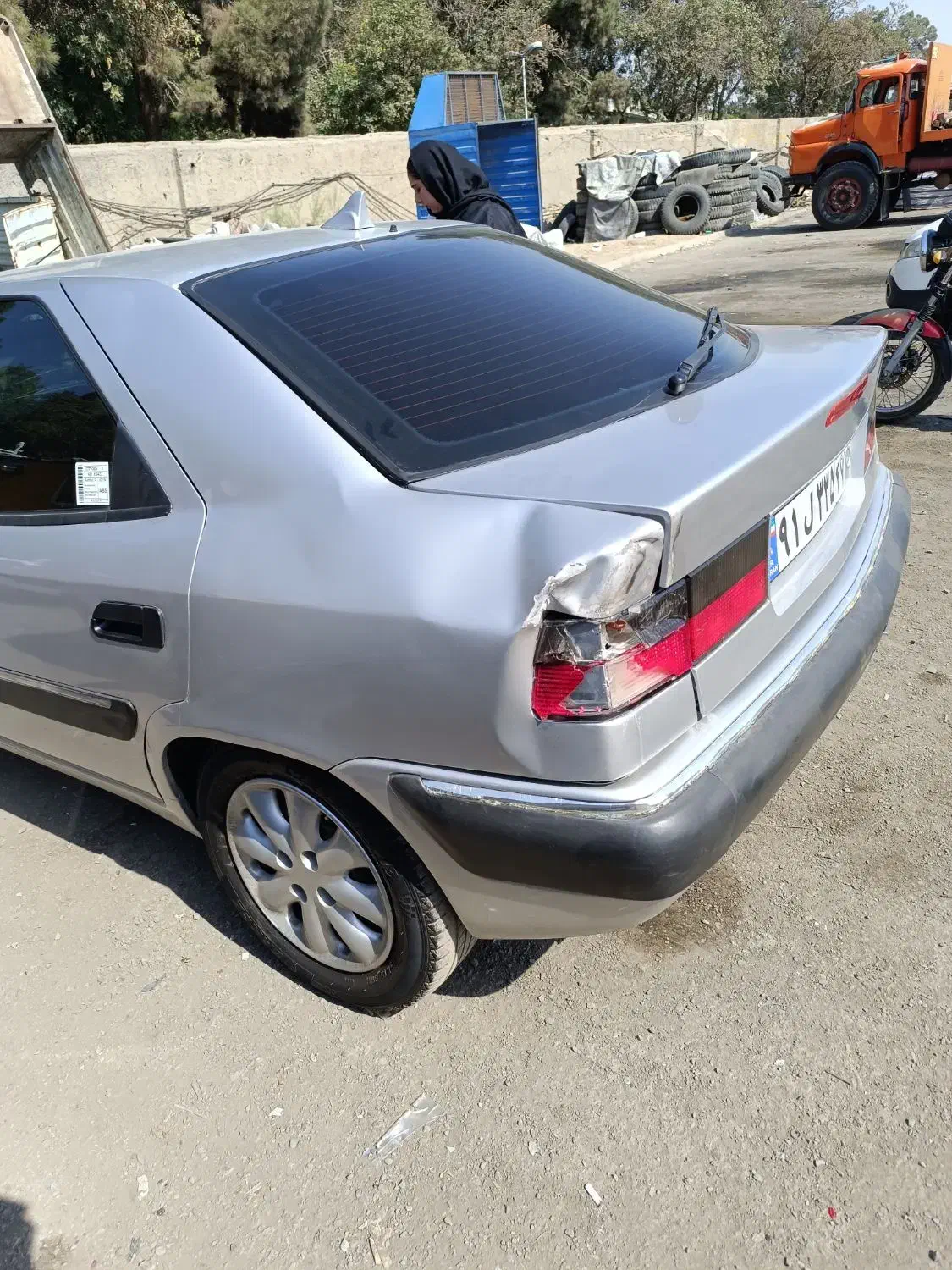 صافکاری بی رنگ با دستگاه PDR.نقاشی ولیسه گیری|خدمات موتور و ماشین|اراک, |دیوار