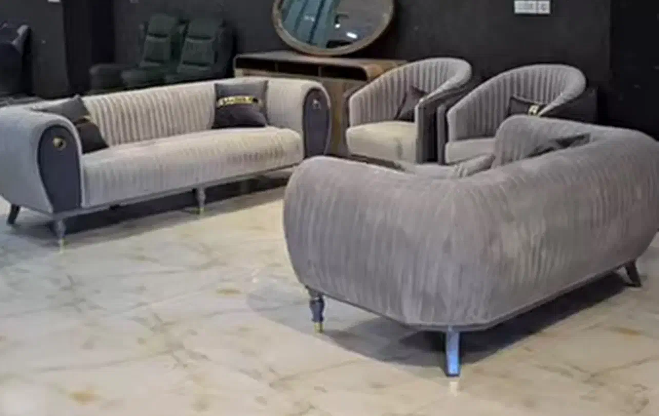 مبل هفت نفره|مبلمان خانگی و میز عسلی|رشت, باهنر|دیوار