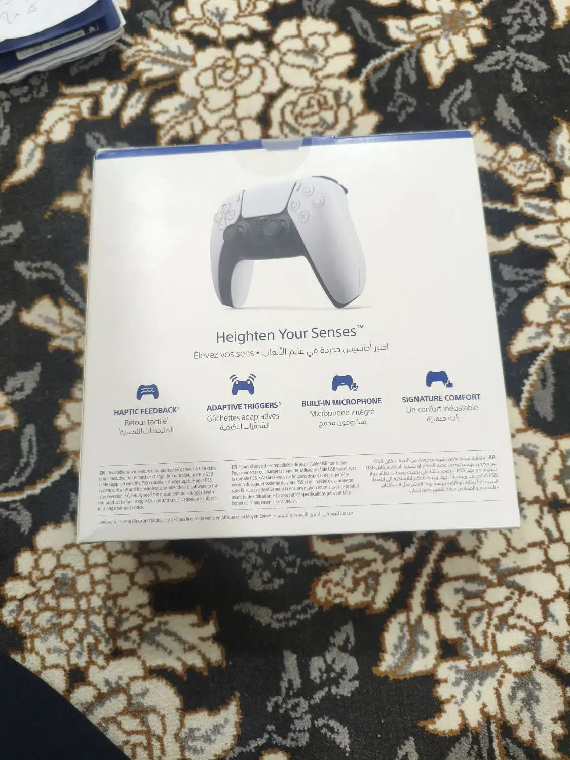 دسته ps5 اصلی و آکبند رنگ سفید|کنسول، بازی ویدئویی و آنلاین|زابل, |دیوار