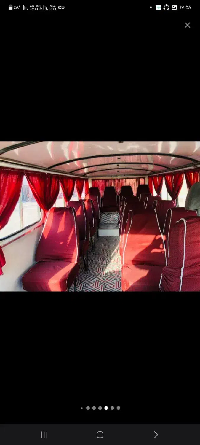 مینبوس مدل ۶۹ ۸۰۰ تومن|خودرو سنگین|قم, پشت انبار نفت|دیوار