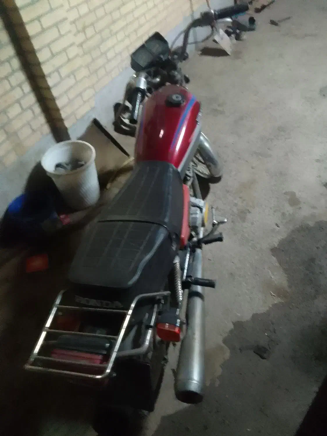 هندا ۱۲۵ سی سی مزایده در حد خشک|موتورسیکلت|ابهر, |دیوار