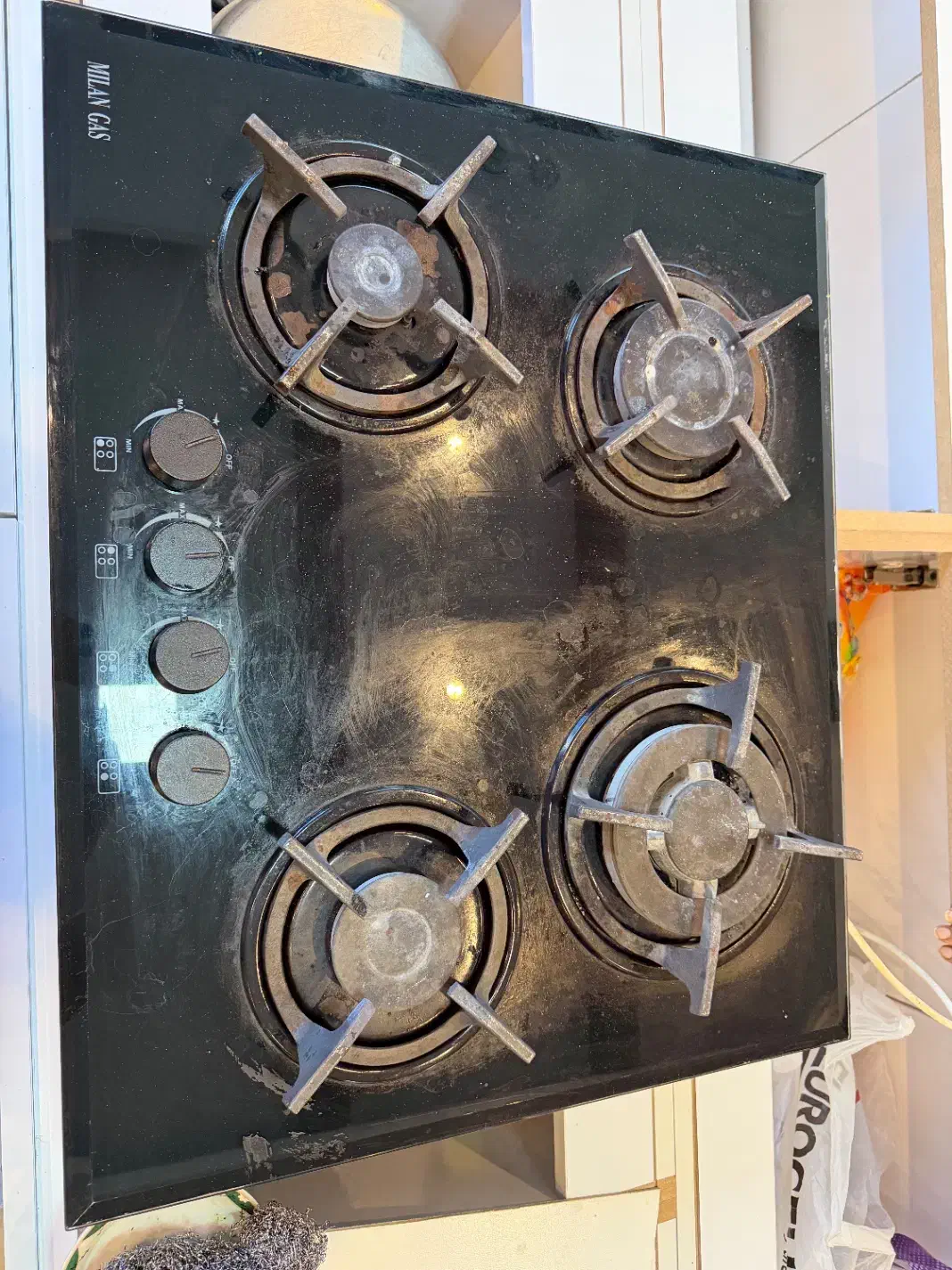 گاز چهار شعله - سینک|اجاق گاز و لوازم برقی پخت‌وپز|رویان, |دیوار