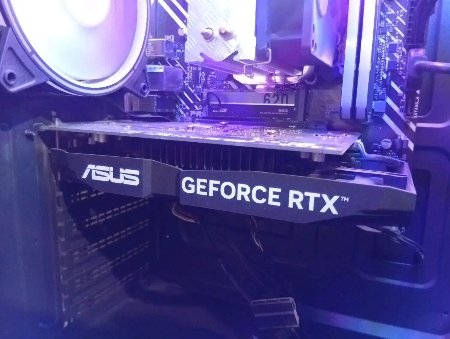 asus rtx 3050 6gb oc dual|قطعات و لوازم جانبی رایانه|ری, سیزده آبان|دیوار