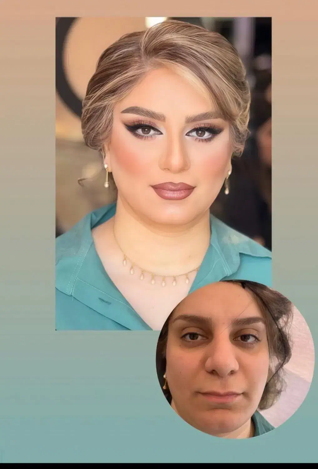 میکاپ و شنیون|خدمات آرایشگری و زیبایی|مشهد, دانشجو|دیوار