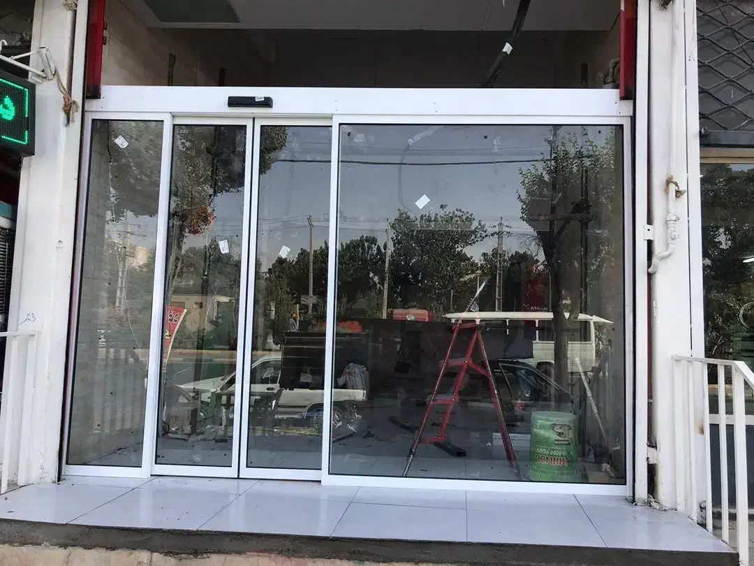 ساخت ونصب درب شیشه ای کشویی اتوماتیک مغازه،ساختمان|مصالح و تجهیزات ساختمان|کرج, شهرک اوج|دیوار