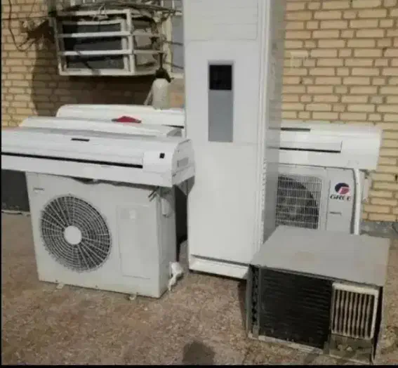 فروش خریدار کولر گازی اسپلیت سوخته|کولر گازی و فن‌کوئل|بندر ماهشهر, |دیوار