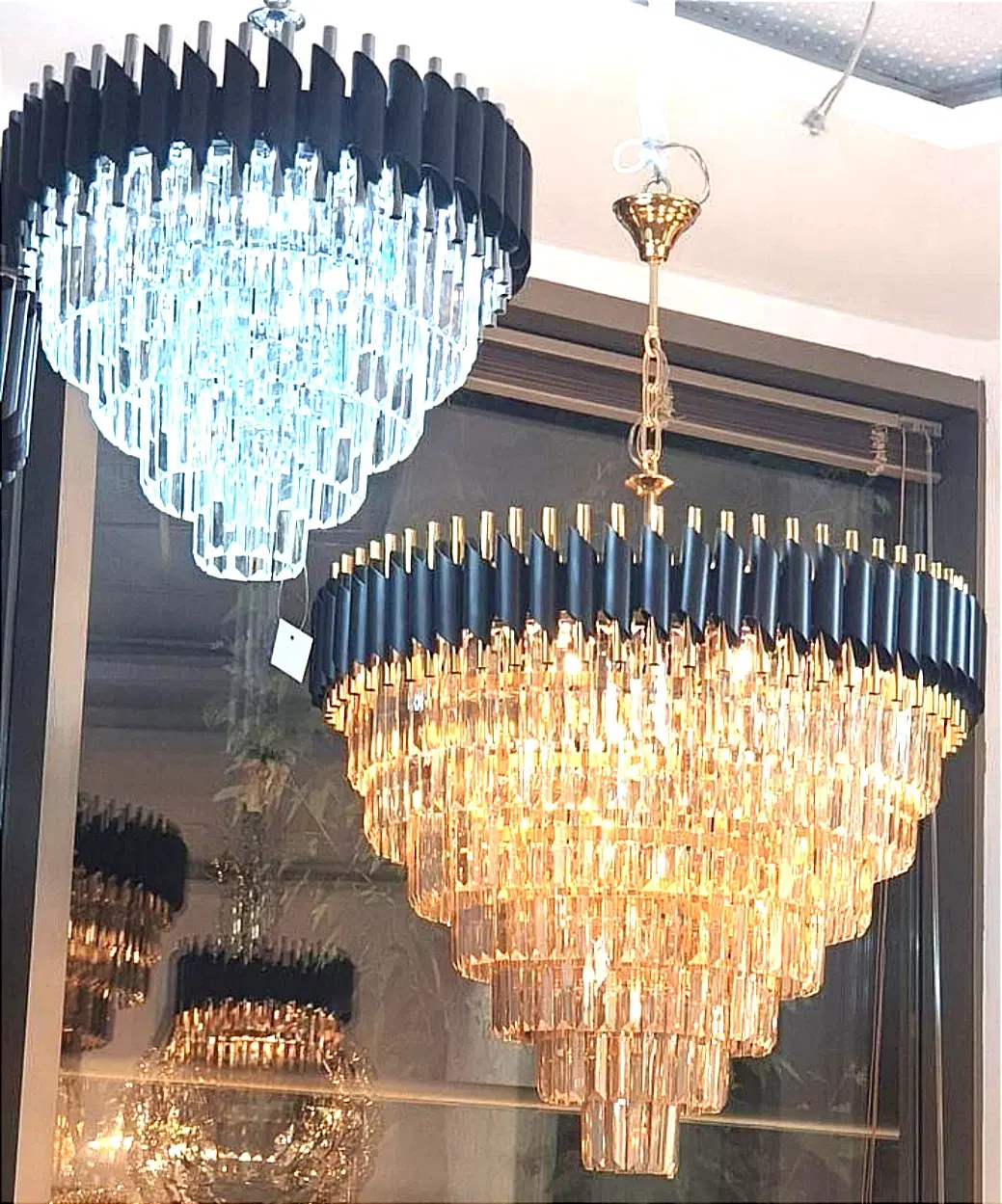 حراج انواع لوستر طبقاتی(کارخانه لوستر سارینا)|لوستر و چراغ آویز|کرج, المهدی|دیوار