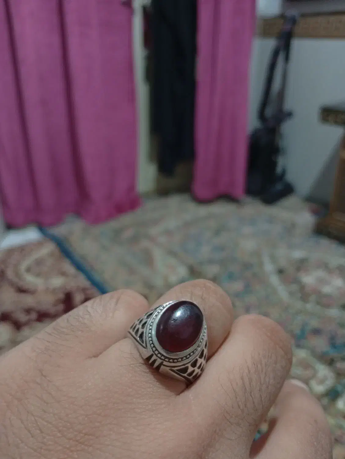 انگشتر نقره|جواهرات|اسلام‌شهر, شهرک امام حسین (میان آباد)|دیوار