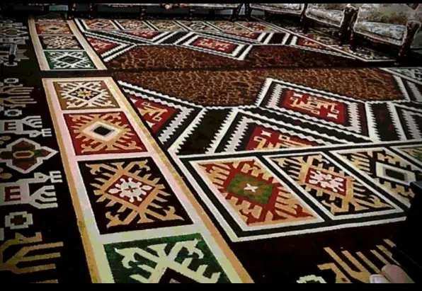 ۲ عدد گلیم فرش ۱۲ متری نو|گلیم، جاجیم، گبه|بهبهان, |دیوار