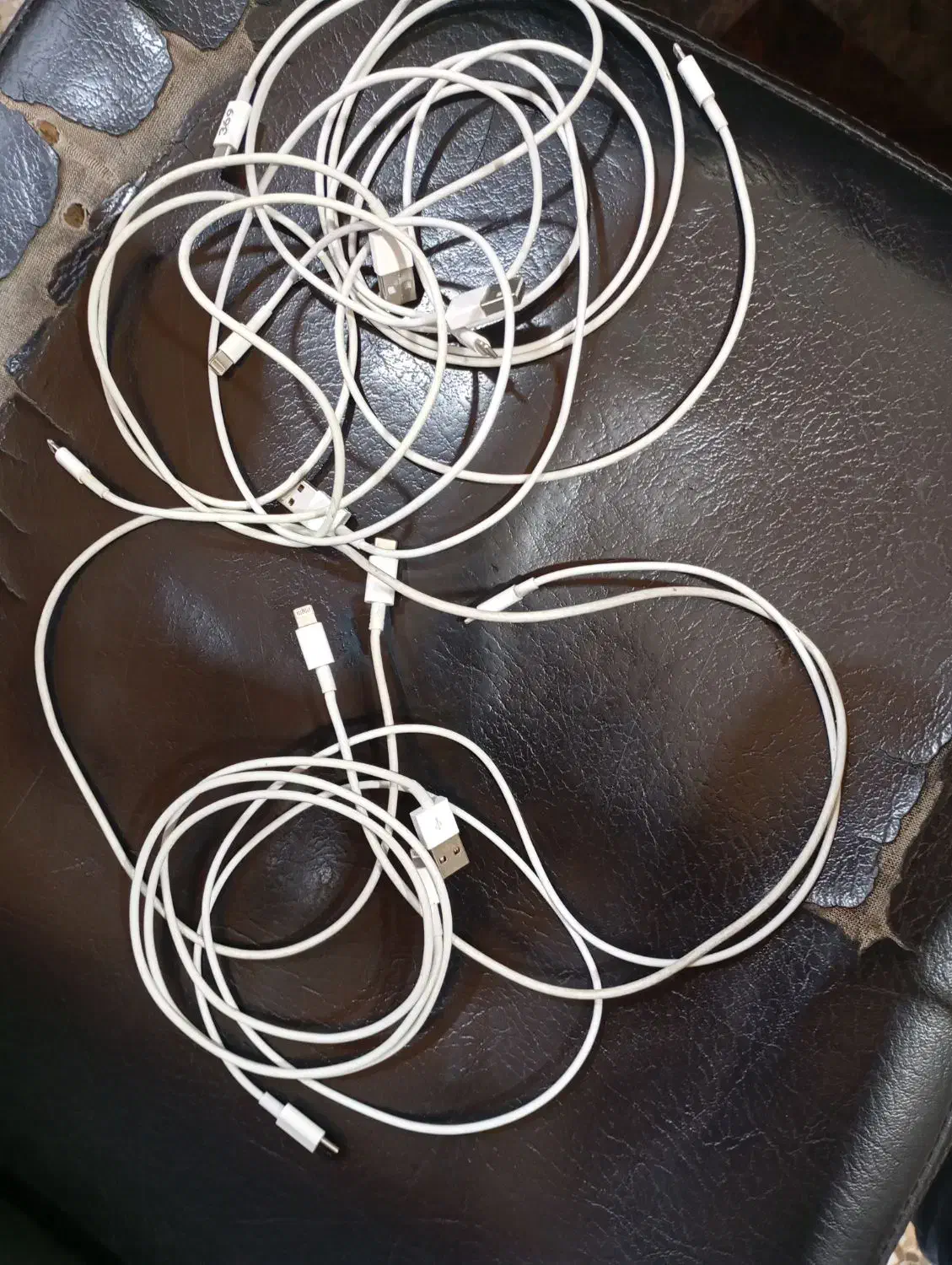 سیم شارژر آیفون سالم بشرط|لوازم جانبی موبایل و تبلت|تالش, هشتپر|دیوار