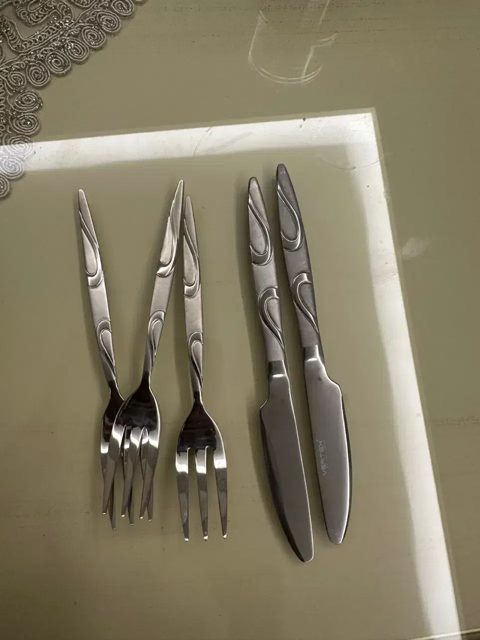 سرویس قاشق چنگال ورتکس آلمان نو استفاده نشده|ظروف سرو و پذیرایی|قم, باجک یک|دیوار