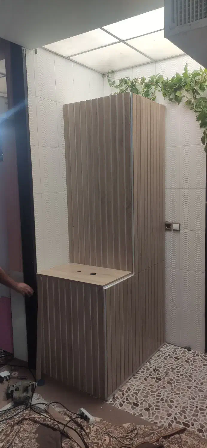 کمد دیواری بدون چهار چوب فلزی|جاکفشی، کمد، دراور|شیراز, تل حسین‌آباد|دیوار