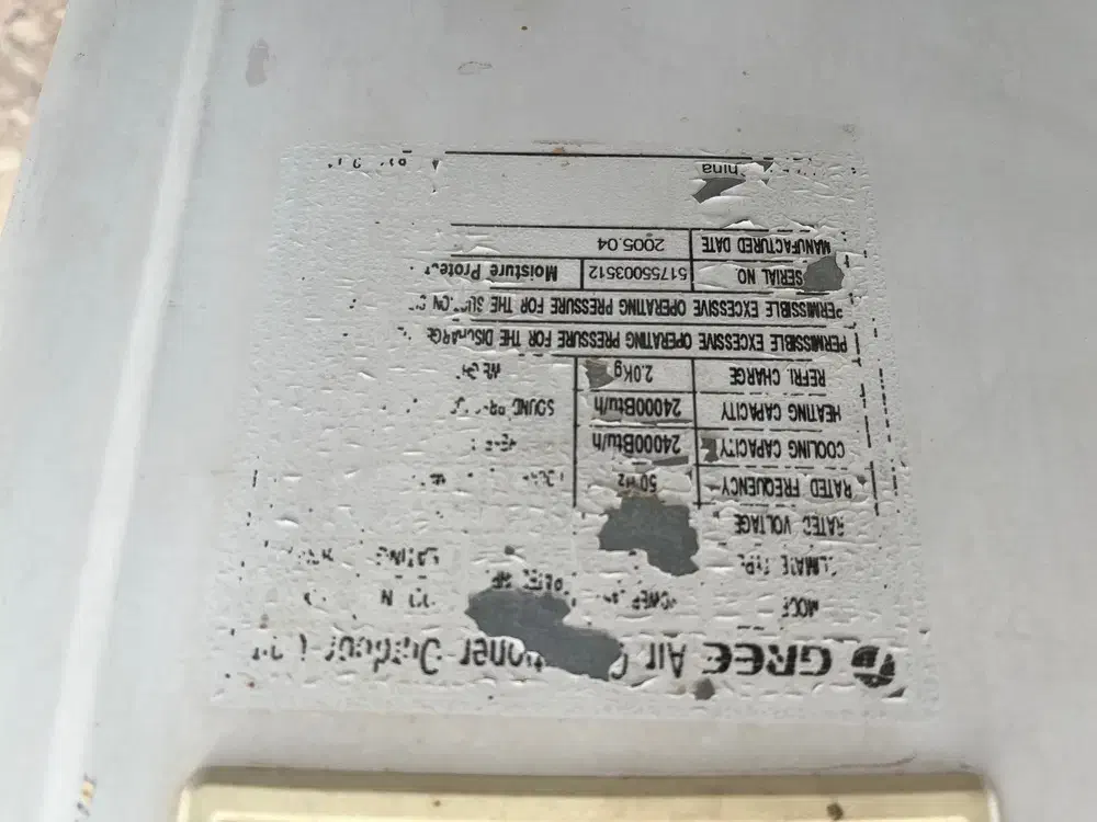 اسپیلت 24000گری|کولر گازی و فنکوئل|زاهدان, |دیوار