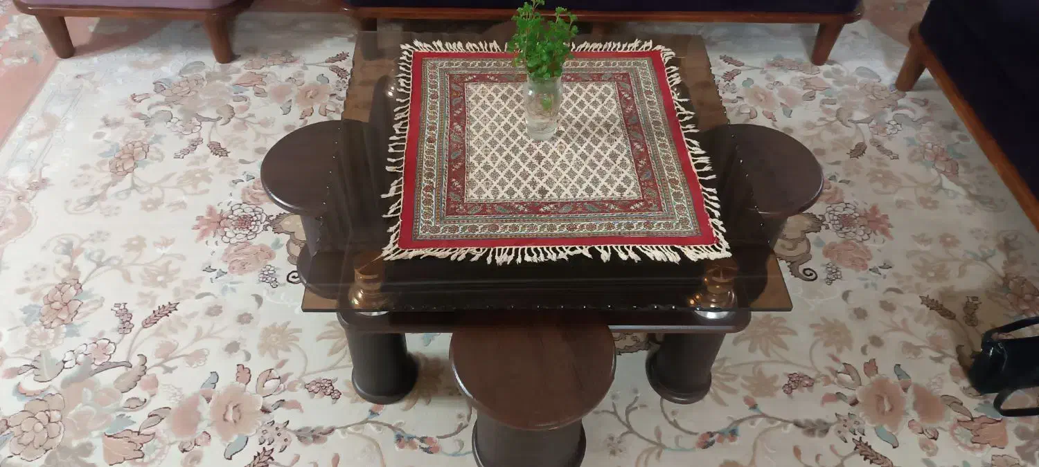 میز جلو مبلی|مبلمان خانگی و میز عسلی|مبارکه, |دیوار