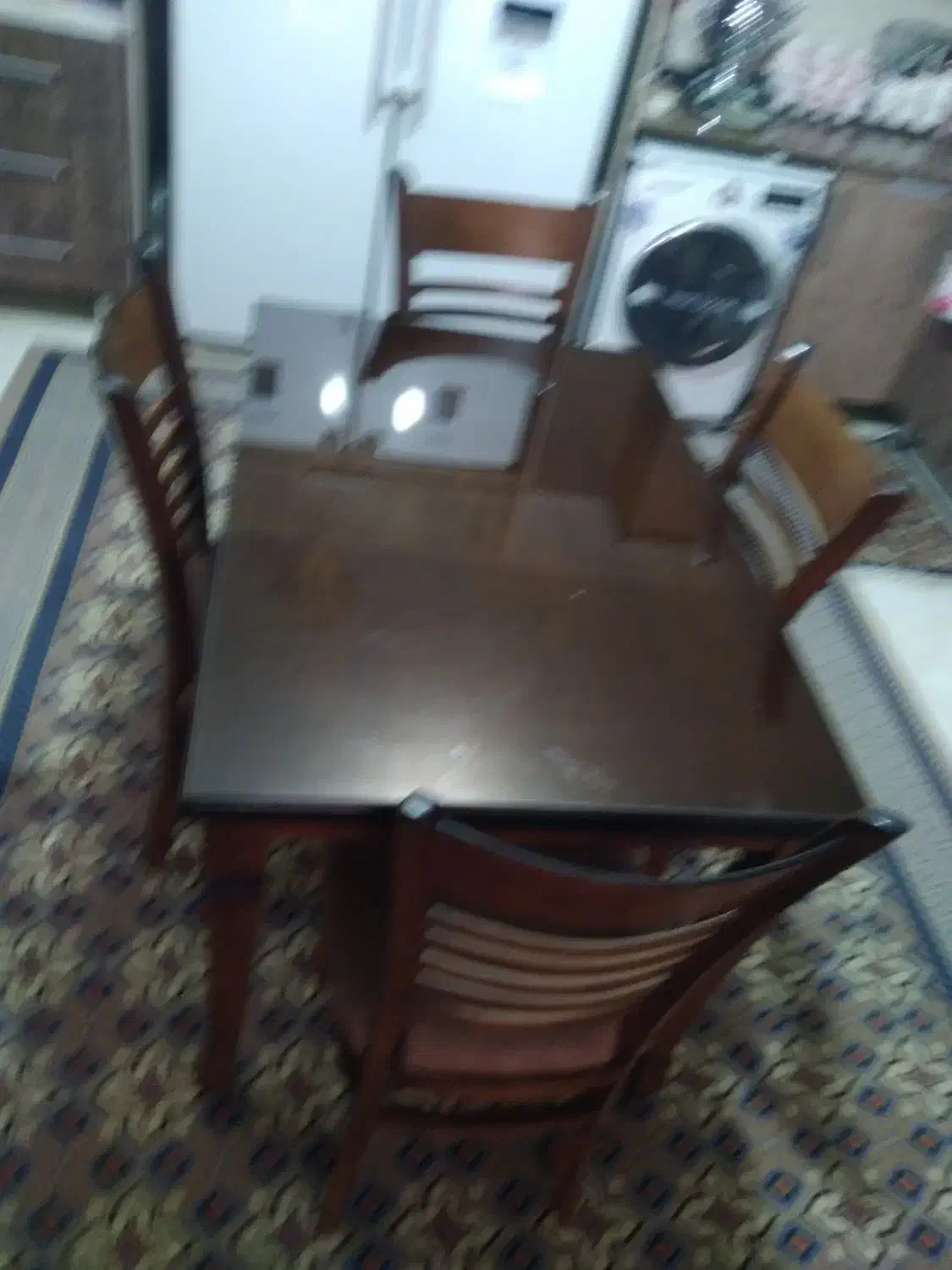 میزناهارخوری ۴ نفره|میز و صندلی غذاخوری|فولادشهر, C5|دیوار