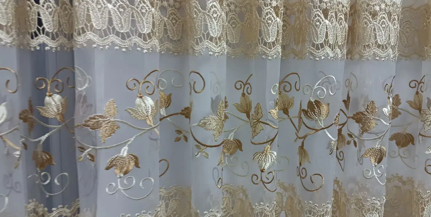 پرده پنجره|پرده، رانر، رومیزی|بندر انزلی, سوسر|دیوار