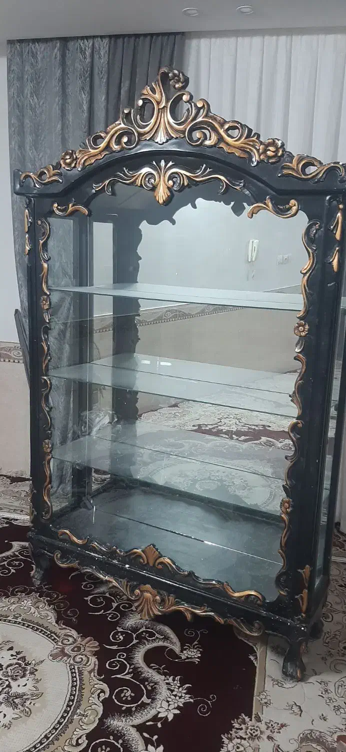گنجه سلطنتی باچوب راژ|بوفه، ویترین، کنسول|مشهد, کاظم آباد پنجشنبه|دیوار