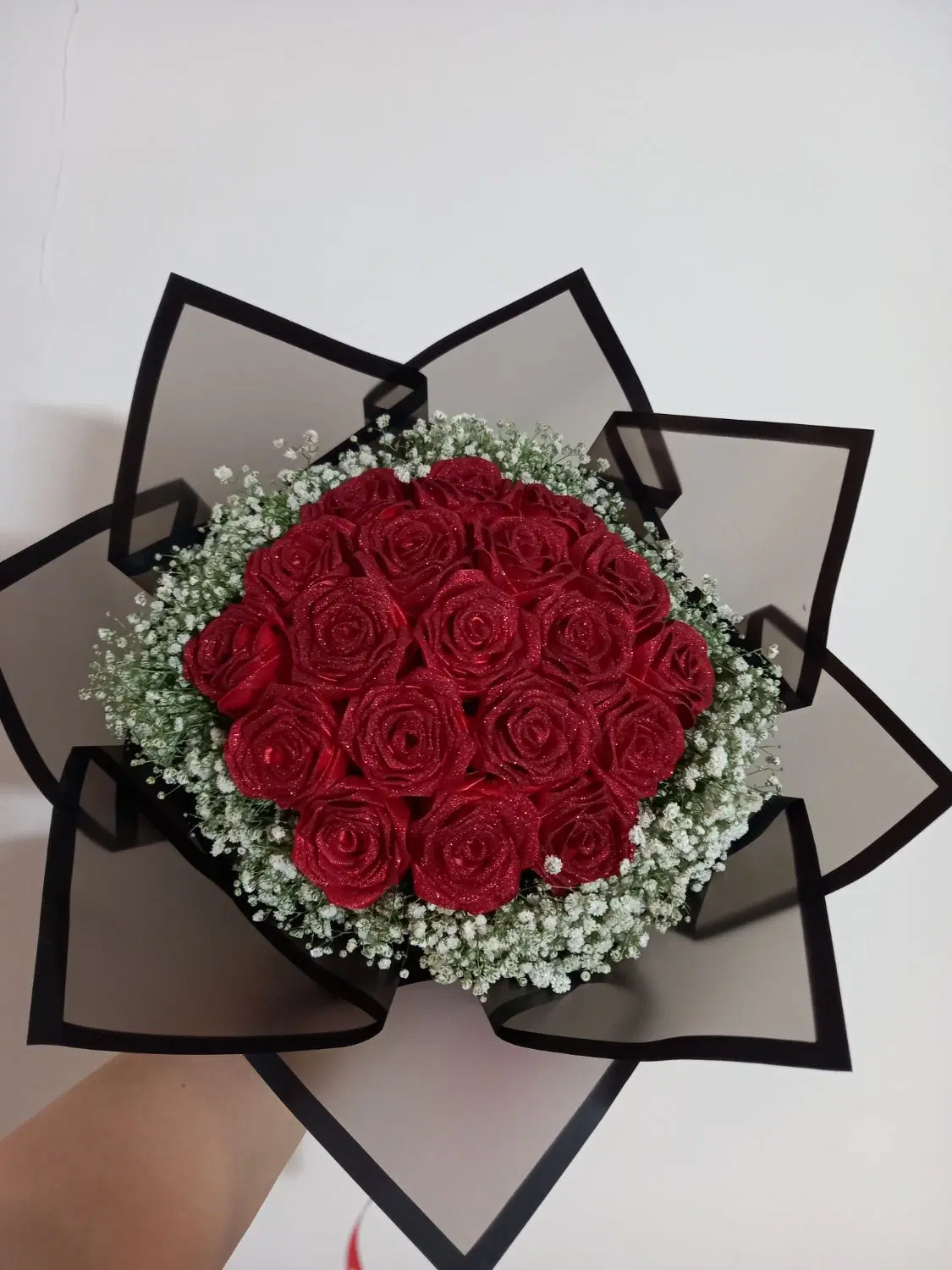 گل رز گل روبانی دسته گل باکس گل هدیه کادو|گل مصنوعی|تهران, شادمان|دیوار