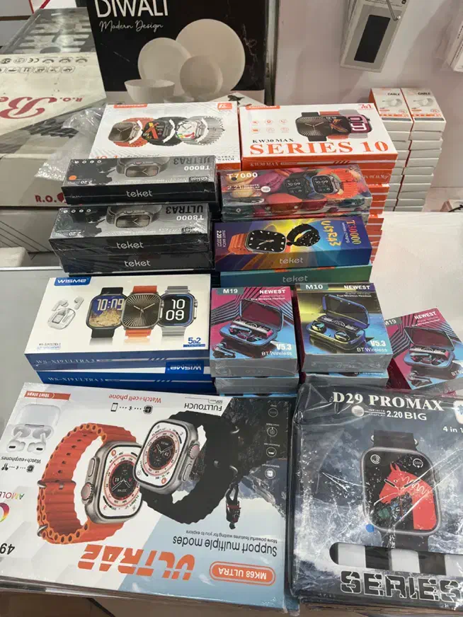 فروش عمده و تک لوازم جانبی زیرقیمت بندرساعت هوشمند|لوازم جانبی موبایل و تبلت|خرمآباد, |دیوار