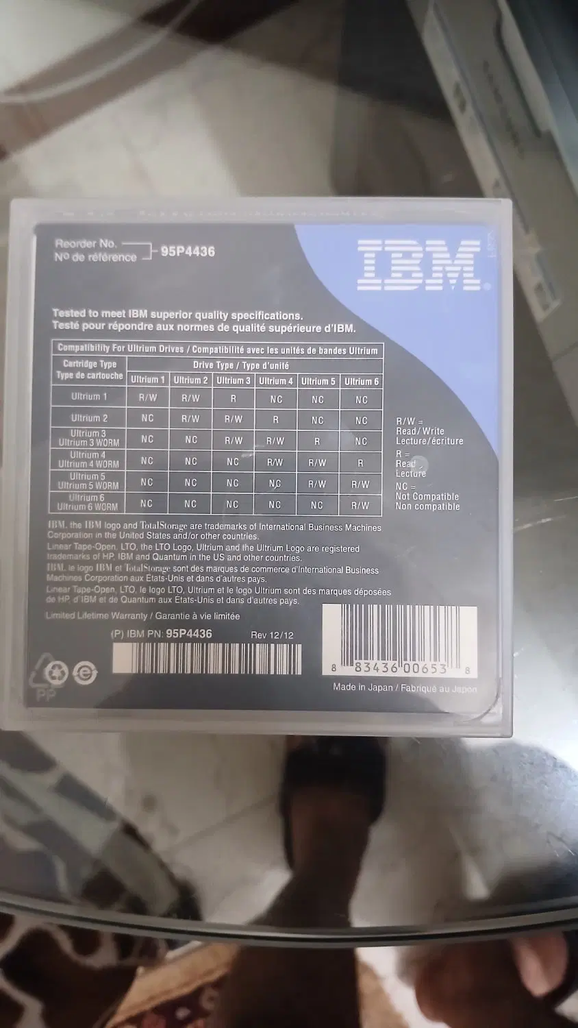 فروش کارتریج Storage IBM ظرفیت 800 GB|قطعات و لوازم جانبی رایانه|تهران, آسمان|دیوار