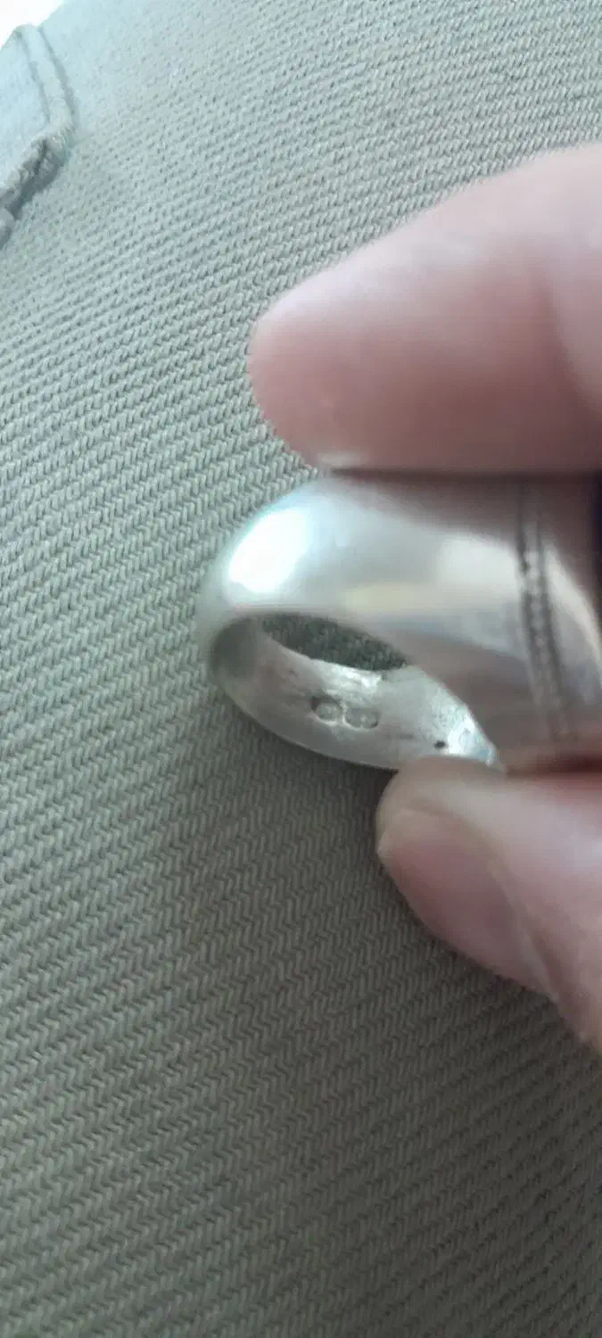 انگشتر عقیق رکاب فیلی دو مهر|جواهرات|قرچک, مهدیه|دیوار