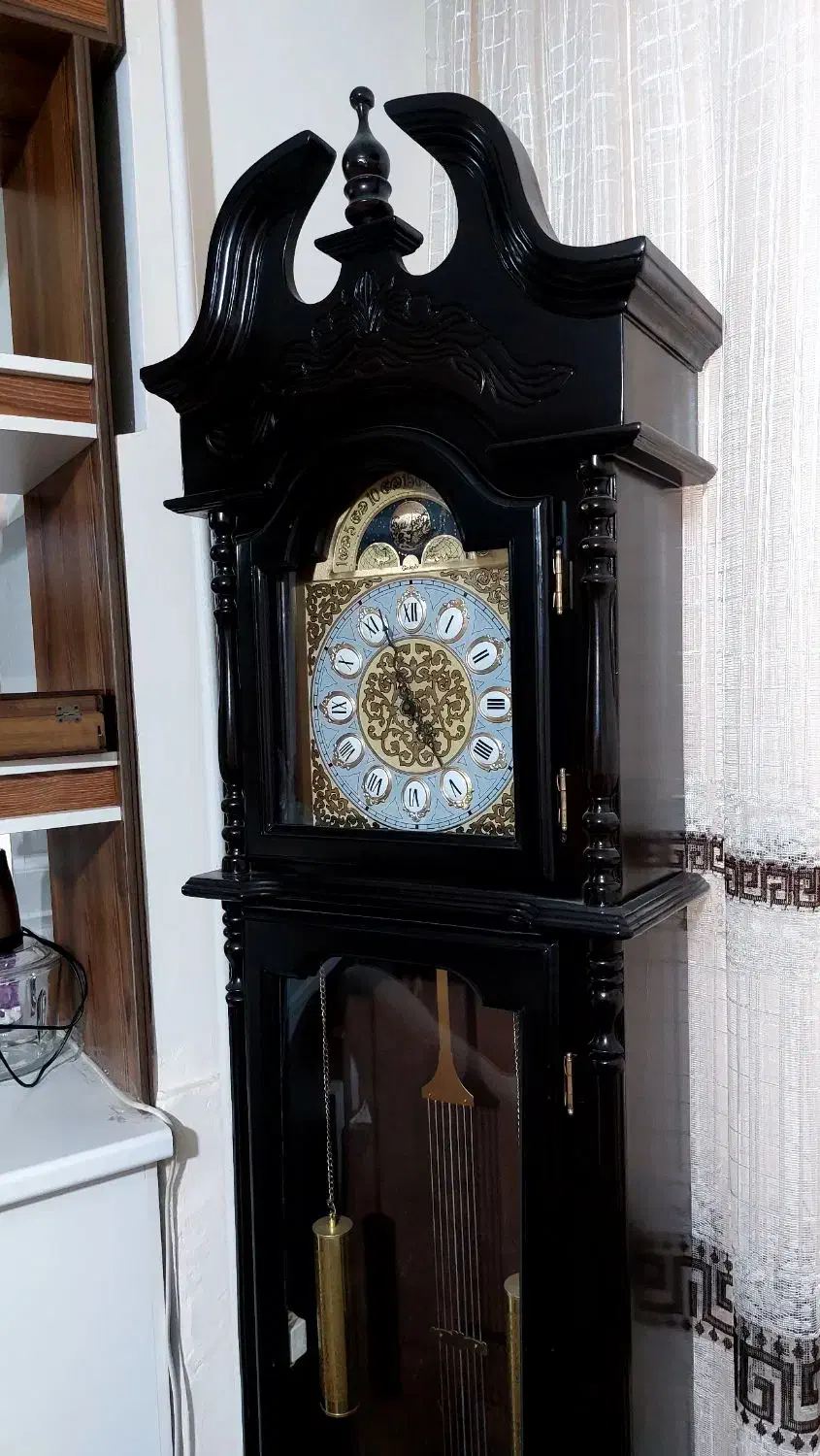 ساعت ایستاده تمام چوب|ساعت دیواری و تزئینی|محمدیه-قزوین, |دیوار