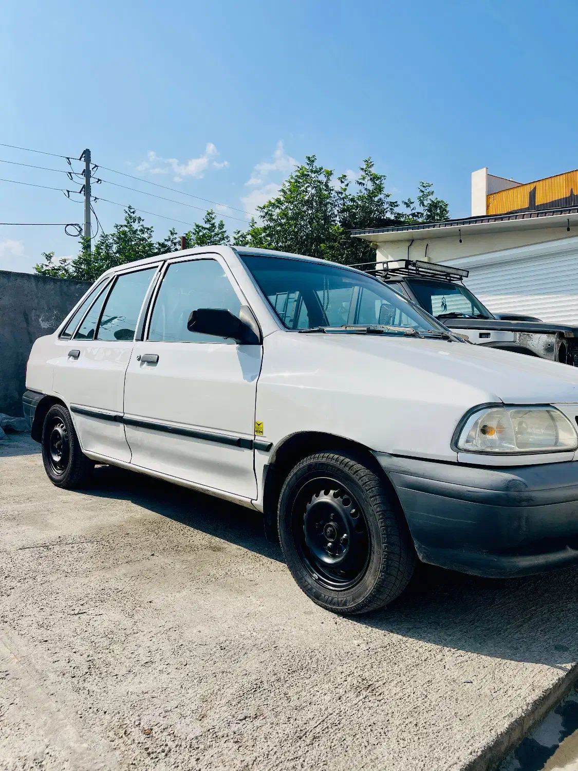 پراید مدل ۸۴ سفید|خودرو سواری و وانت|تنکابن, |دیوار