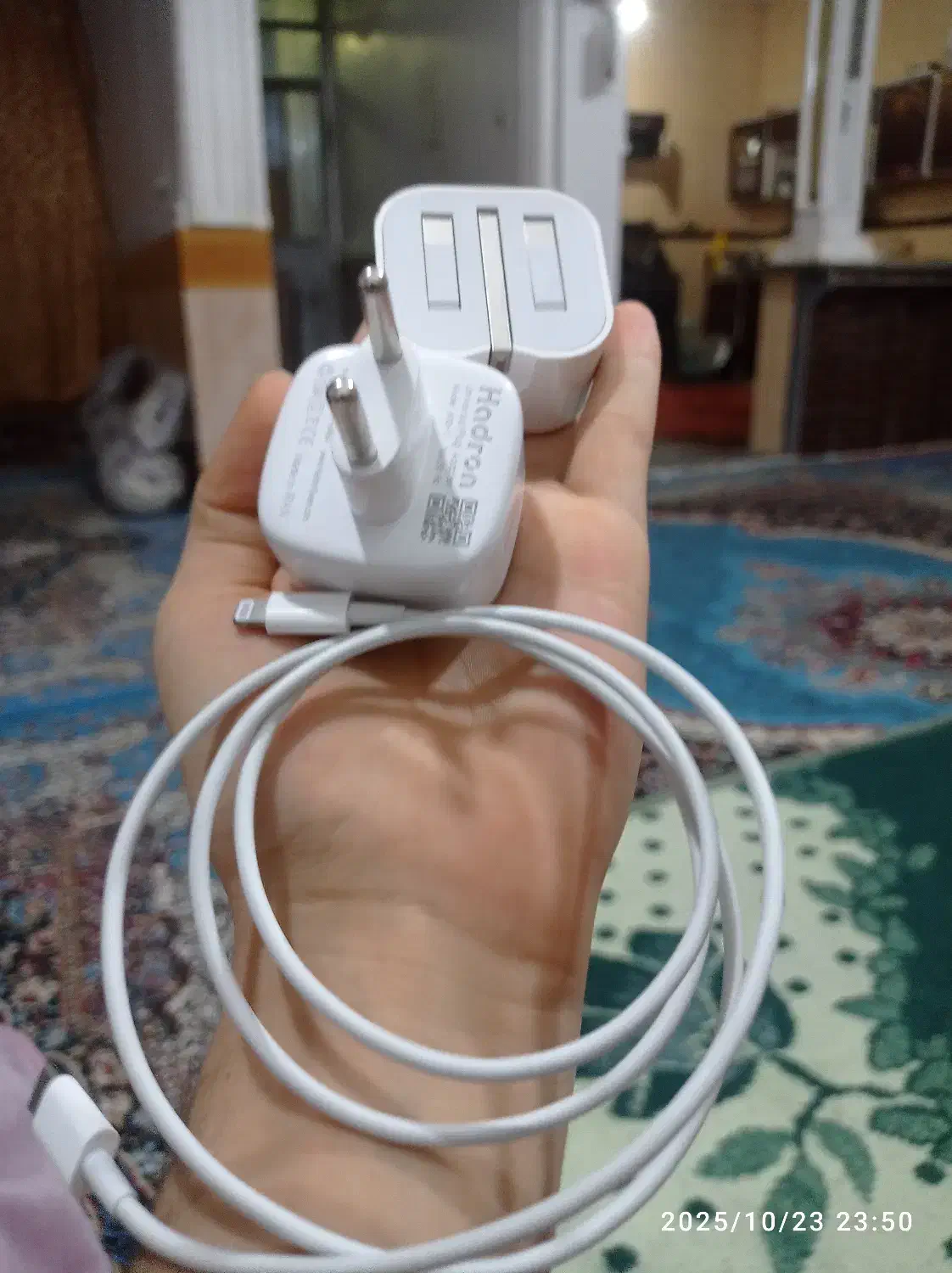 شارژر موبایل آیفون|لوازم جانبی موبایل و تبلت|دهدشت, |دیوار