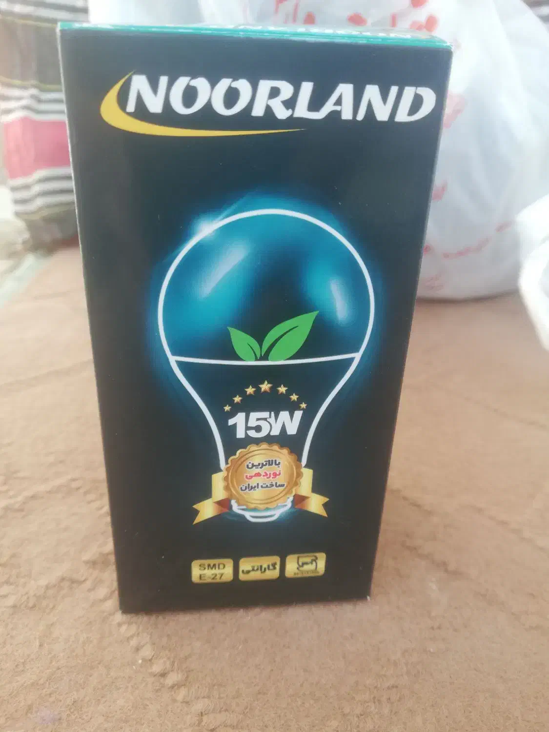 لامپ کم مصرف نو   15 وات  75 هزار تومان|لامپ و چراغ|شیراز, میانرود|دیوار