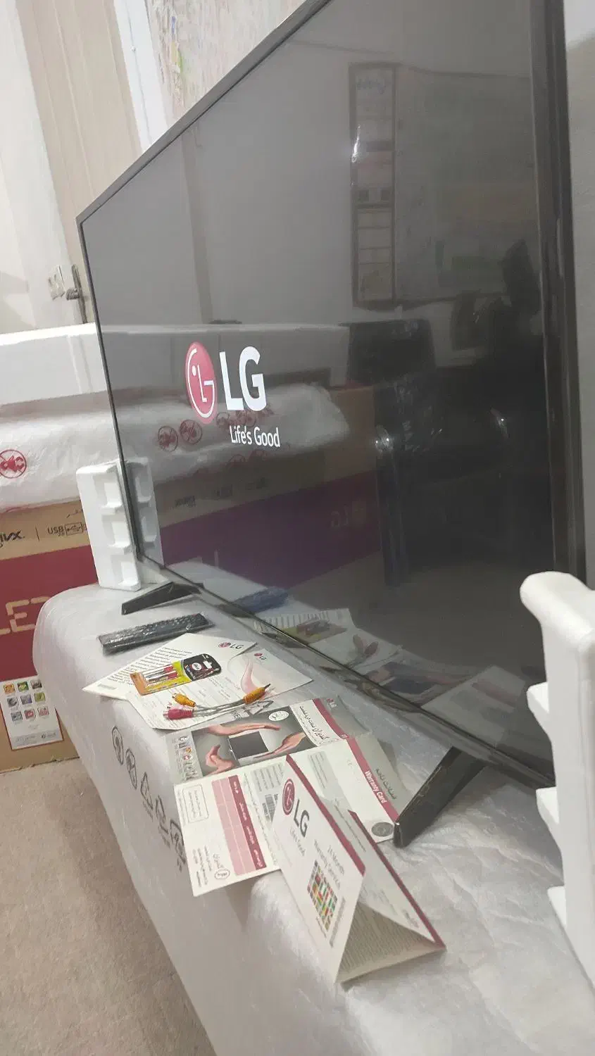 الیدیLGلجی50اینچ اصلی کره ای منو فارسی گلدیران اصل|تلویزیون و پروژکتور|مشهد, اقبال|دیوار