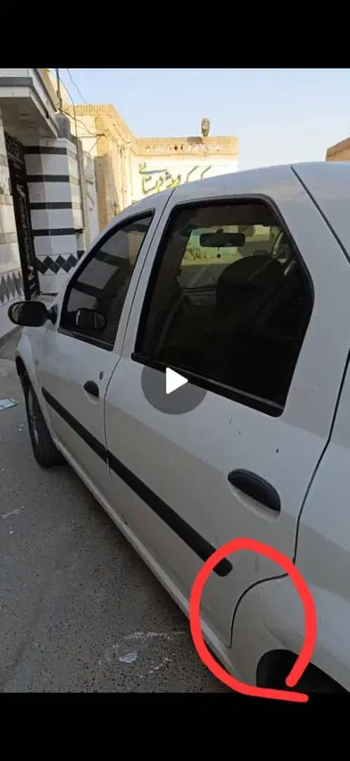 تندر 90بدون رنگ شاسی سالم|خودرو سواری و وانت|دزفول, |دیوار