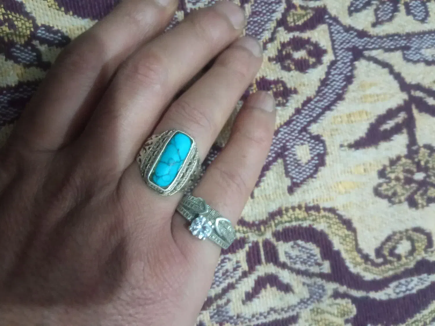 انگشتر نقره مردانه وزنانه|جواهرات|گرگان, |دیوار