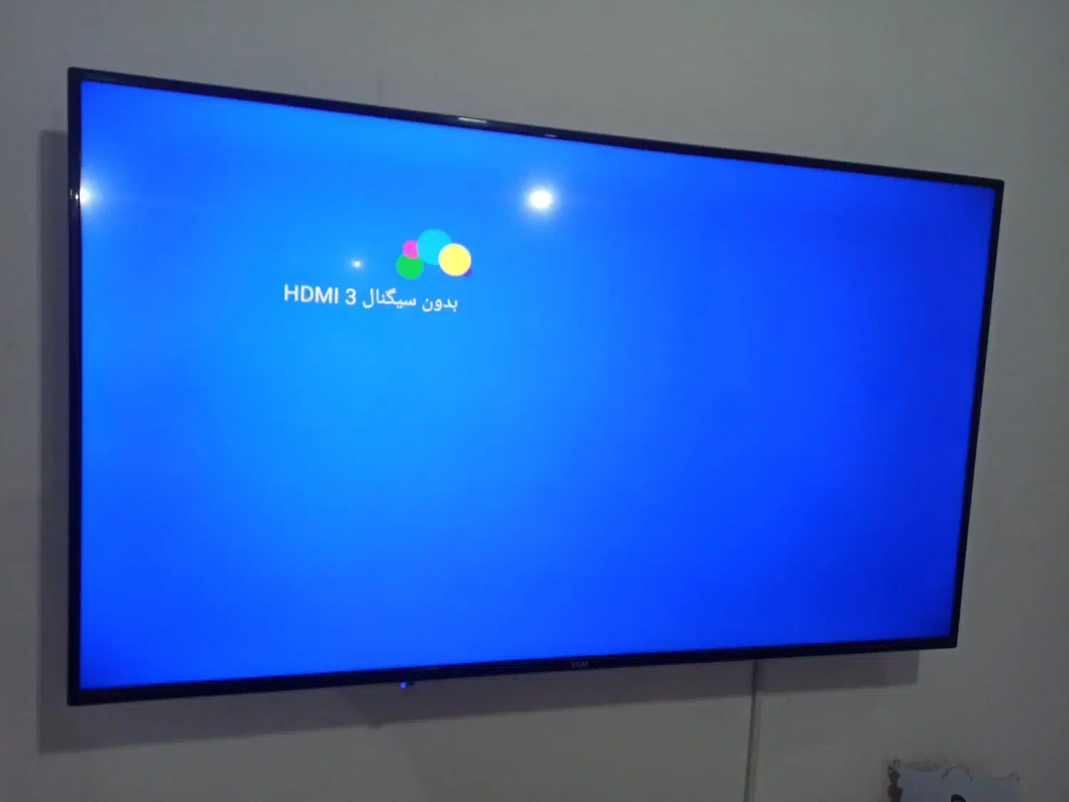 تلویزیون سام ‌۵۵ اینچ|تلویزیون و پروژکتور|تاکستان, |دیوار