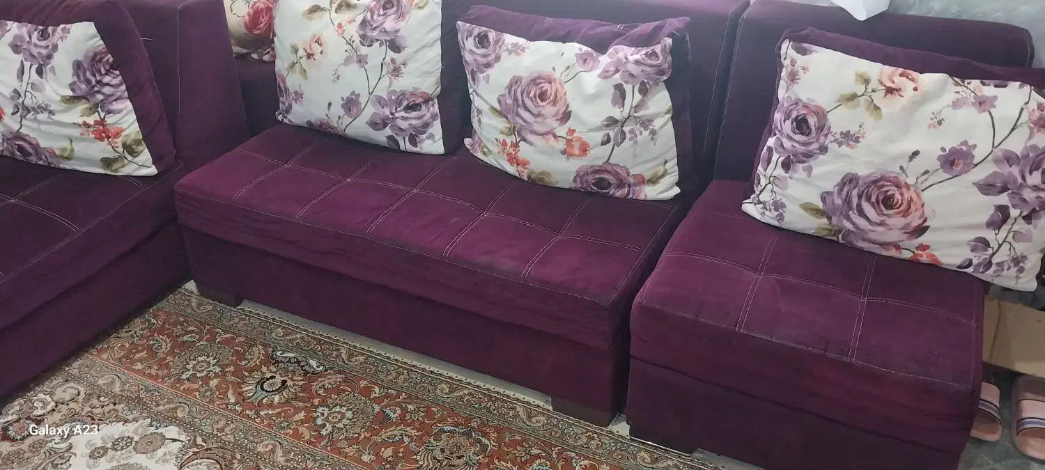 مبل ال هفت نفره|مبلمان خانگی و میز عسلی|اهواز, کوی نفت|دیوار