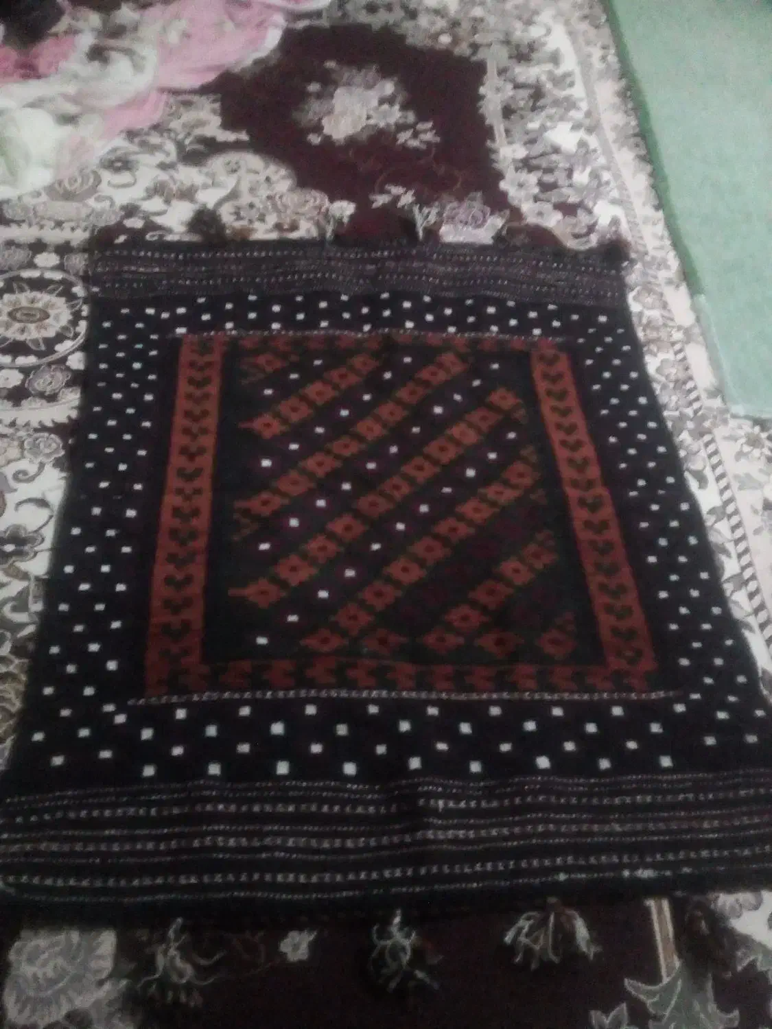 سفره دستباف نو ۸۵۰۰|گلیم، جاجیم، گبه|ایذه, |دیوار