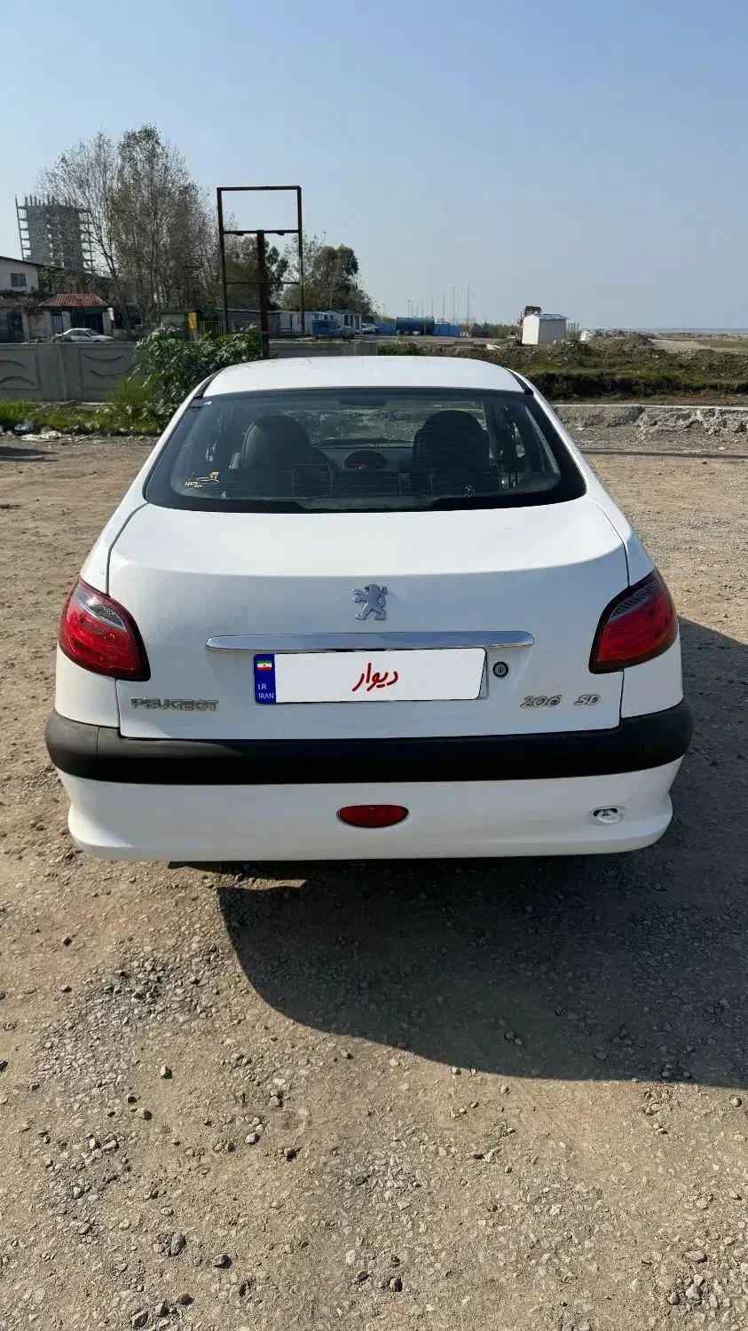 ۲۰۶sd  v8|خودرو سواری و وانت|سرخرود, |دیوار