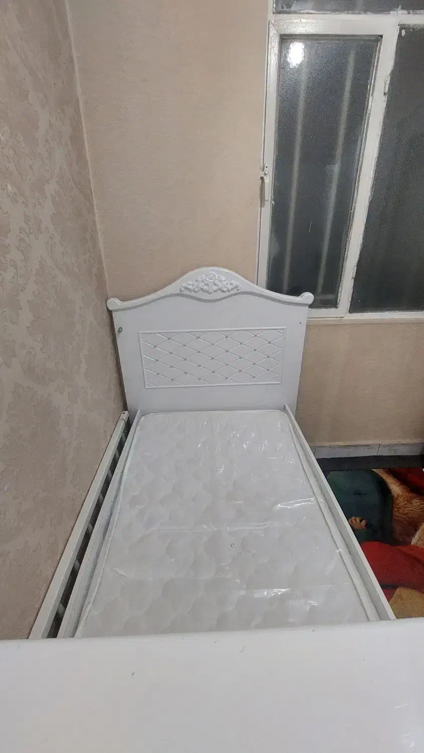 سرویس کمد تخت نوجوان هایگلاس|تخت و سرویس خواب|ری, شهادت|دیوار