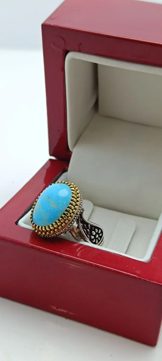 انگشترهای فیروزه طبیعی نیشابور اصل|جواهرات|مشهد, شیرودی|دیوار