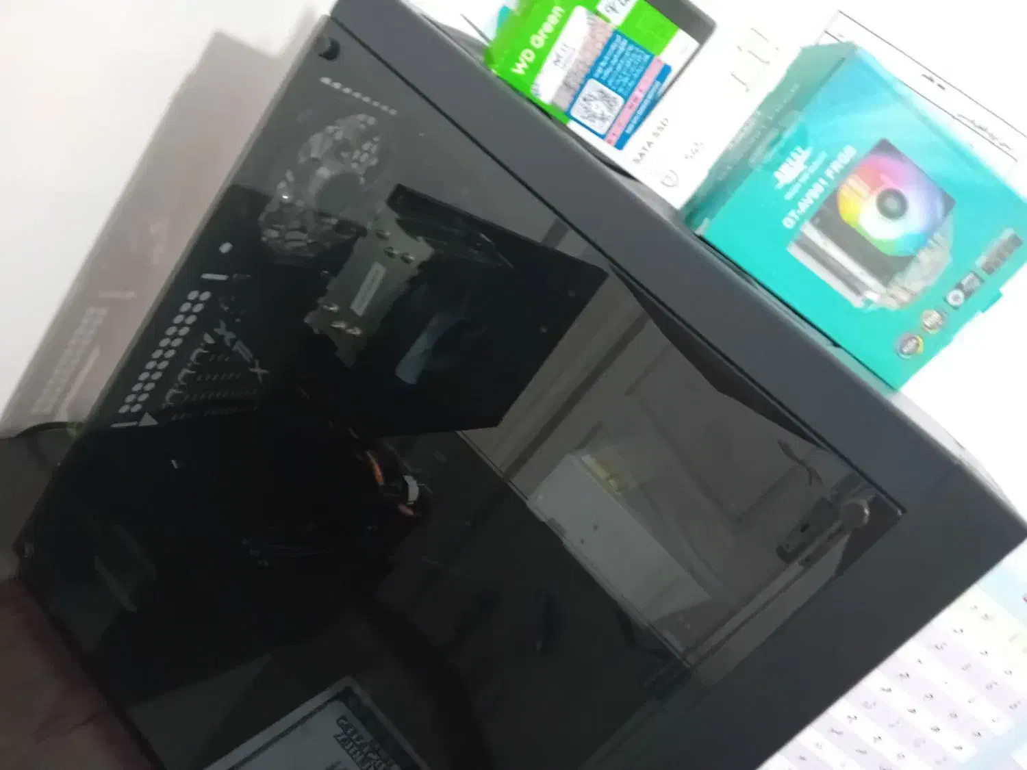 کامپیوتر گیمینگ. مانیتور LG .کیبورد گیمینگ . موس|رایانه رومیزی|تهران, خواجه نظام الملک|دیوار