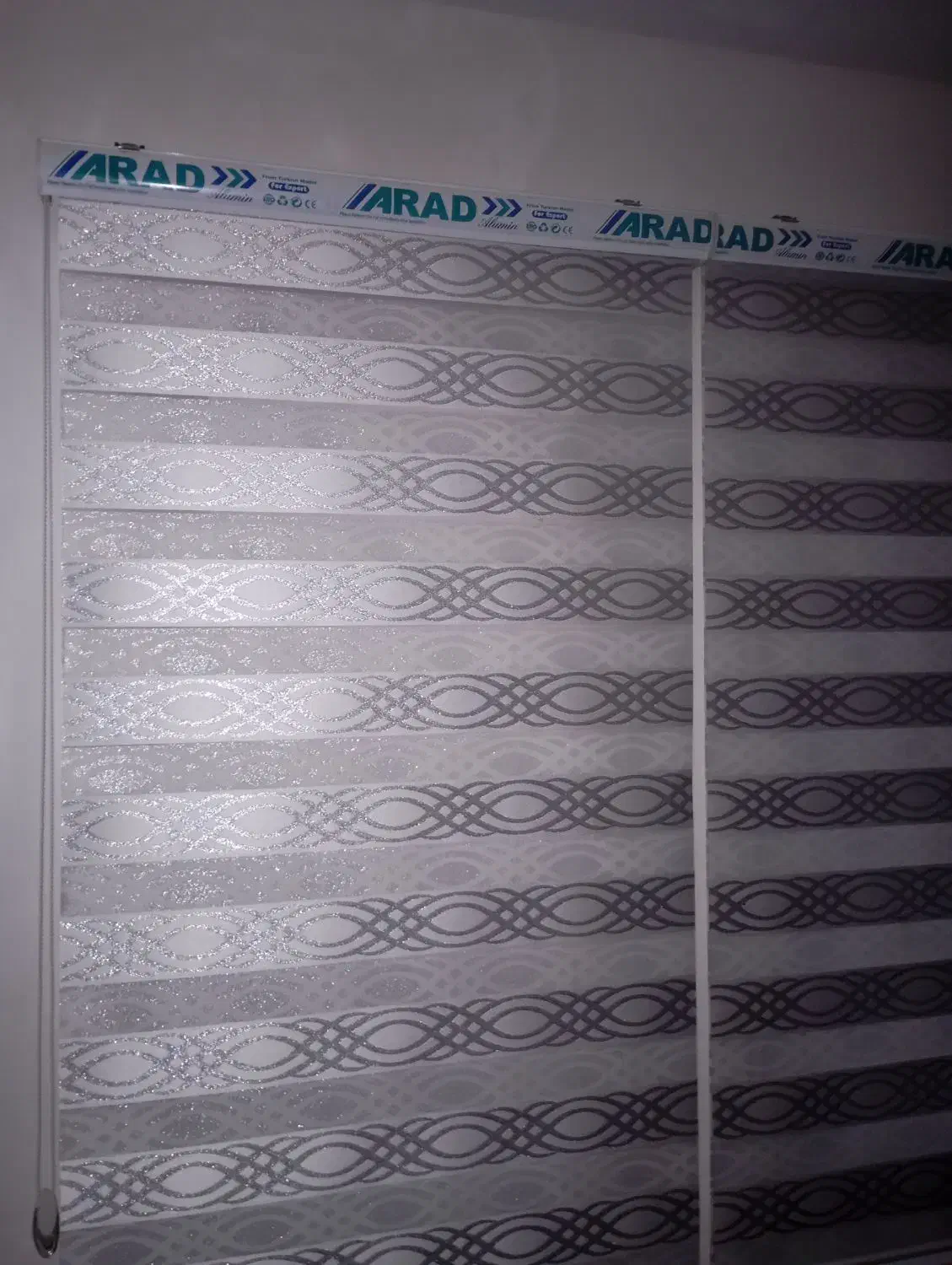 پرده زبرا 4عدد طول|پرده، رانر، رومیزی|گنبد کاووس, |دیوار